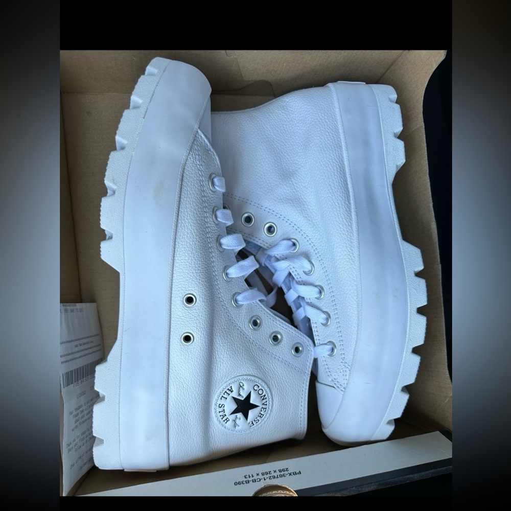 Platform high top converse